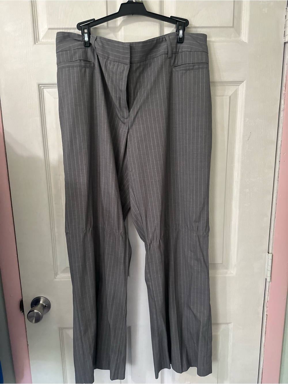 Courtenay Gray Pinstripe Women's Trousers